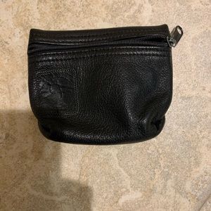 Carlos Falchi small change purse in black